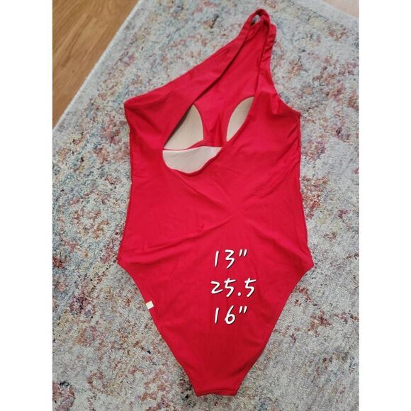 Summersalt The Ruched Sidestroke Sz: 8 - Picture 3 of 12